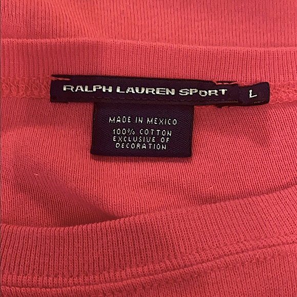 Ralph Lauren Sport women’s pink long sleeved sweater - Picture 3 of 3